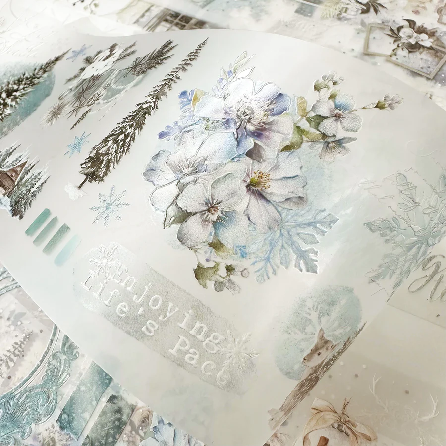 Journal Pages PET Tape - Snow Way Out
