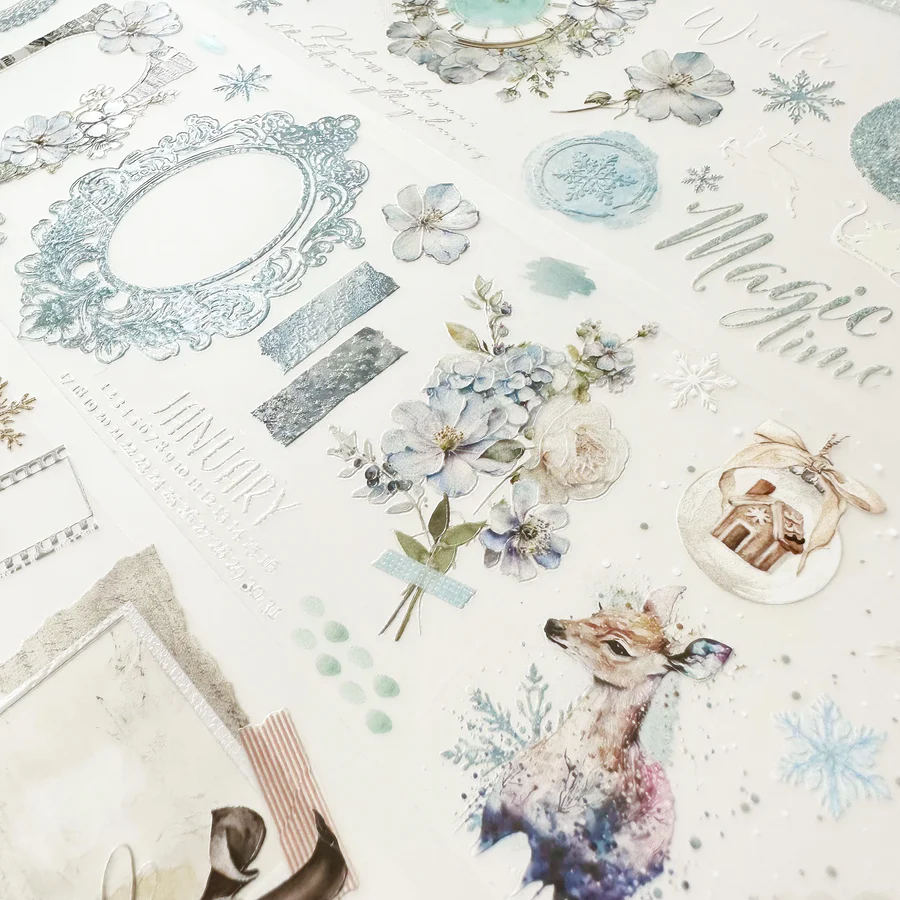 Journal Pages PET Tape - Snow Way Out