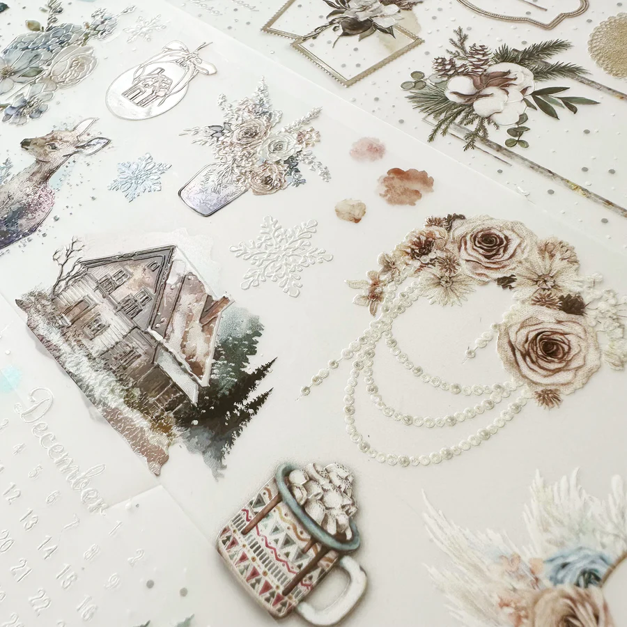 Journal Pages PET Tape - Snow Way Out