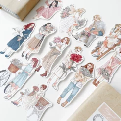Journal Pages x Windry Ramadhina Stickers - Trinkets + Bouquet