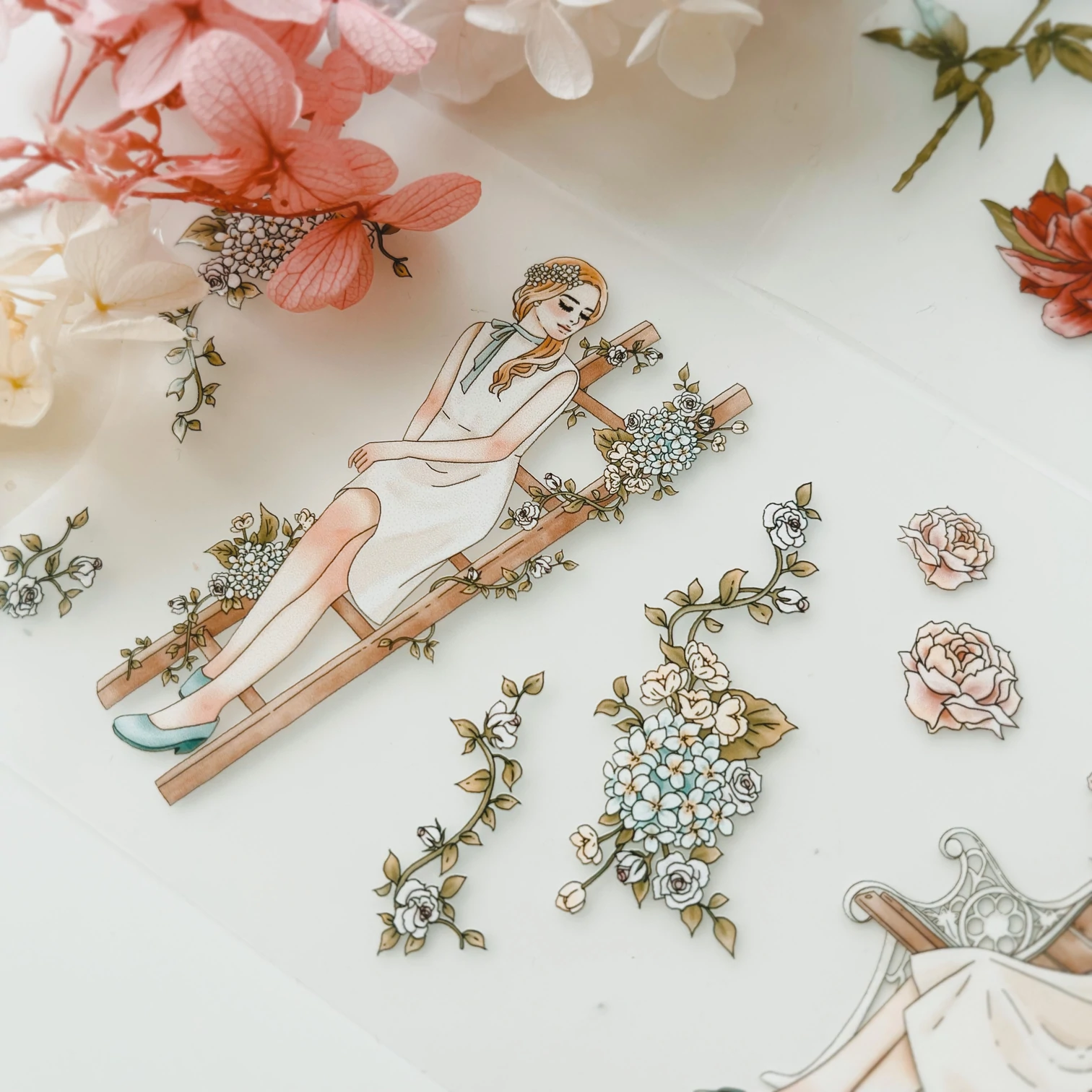 Journal Pages x Windry Ramadhina Bouquet PET Tape