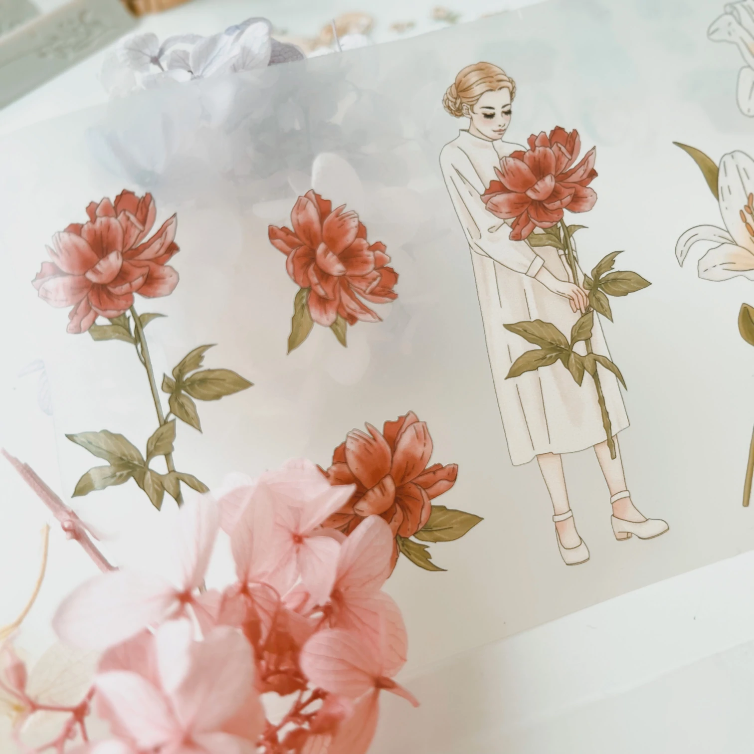 Journal Pages x Windry Ramadhina Bouquet PET Tape