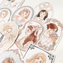 Journal Pages x Windry Ramadhina Stickers - Trinkets + Bouquet