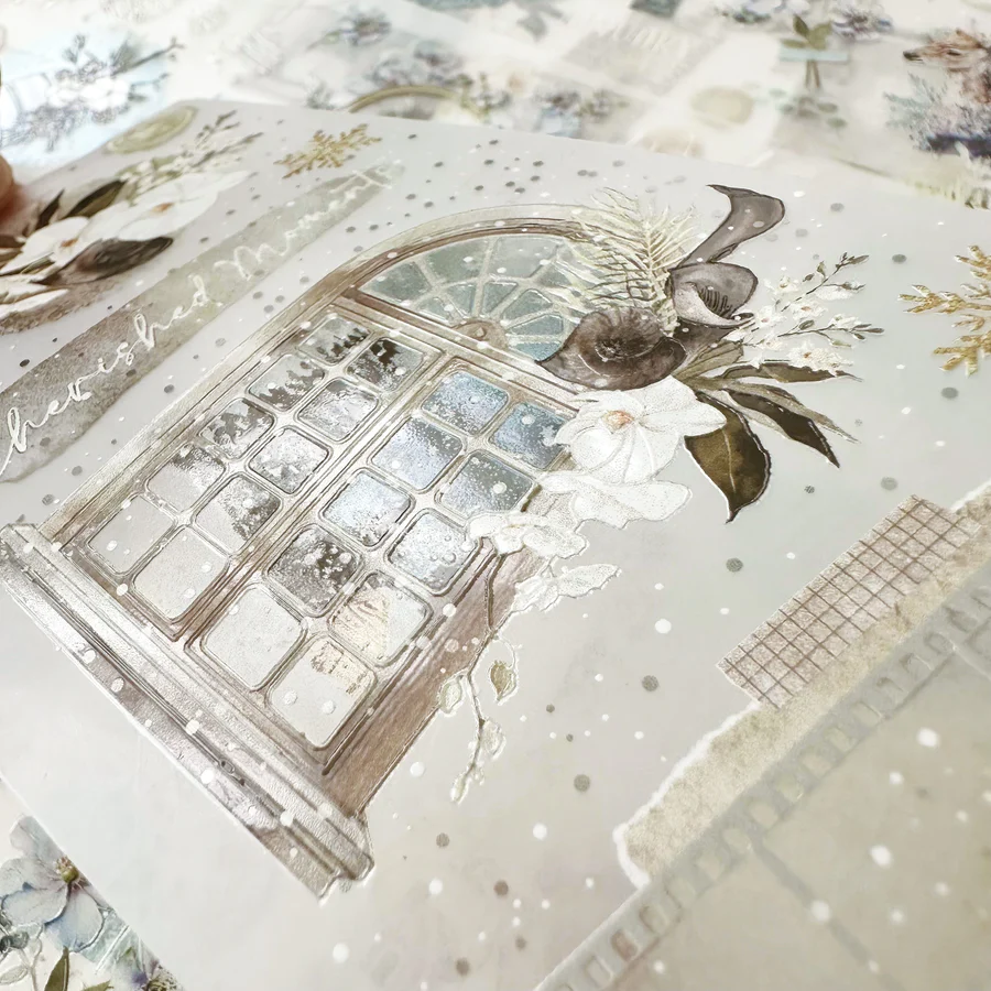 Journal Pages PET Tape - Snow Way Out