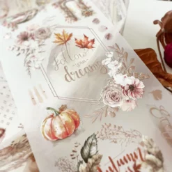 Journal Pages PET Tape - Falling for Fall