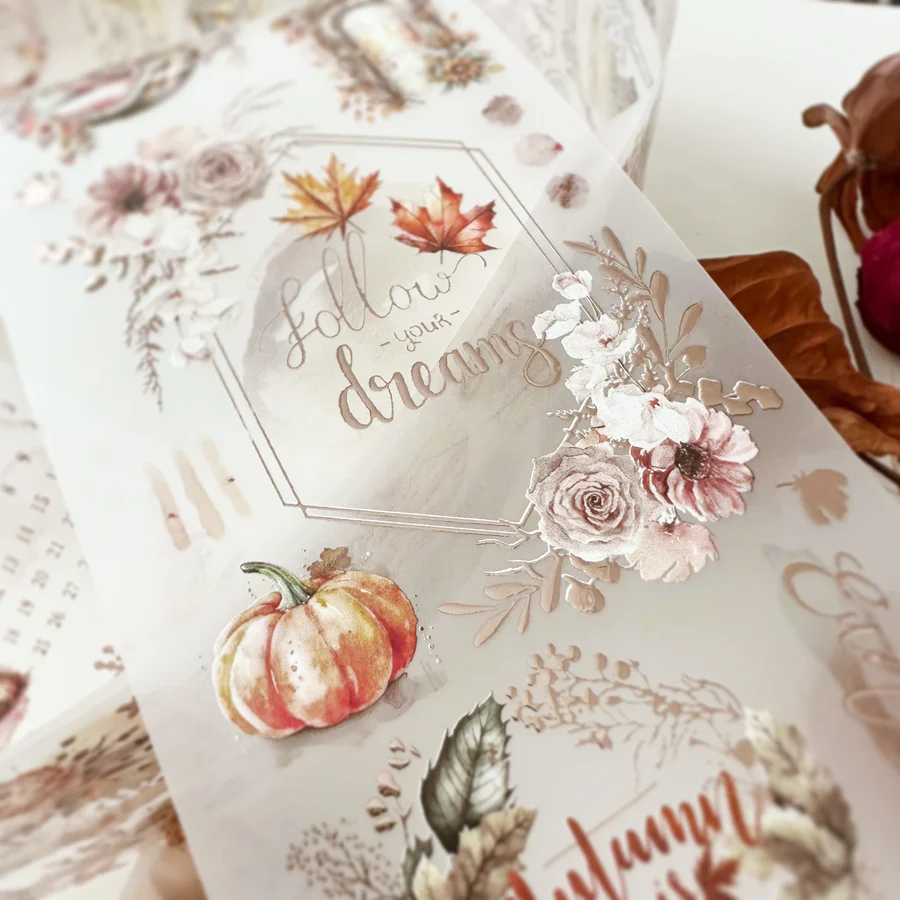 Journal Pages PET Tape - Falling for Fall