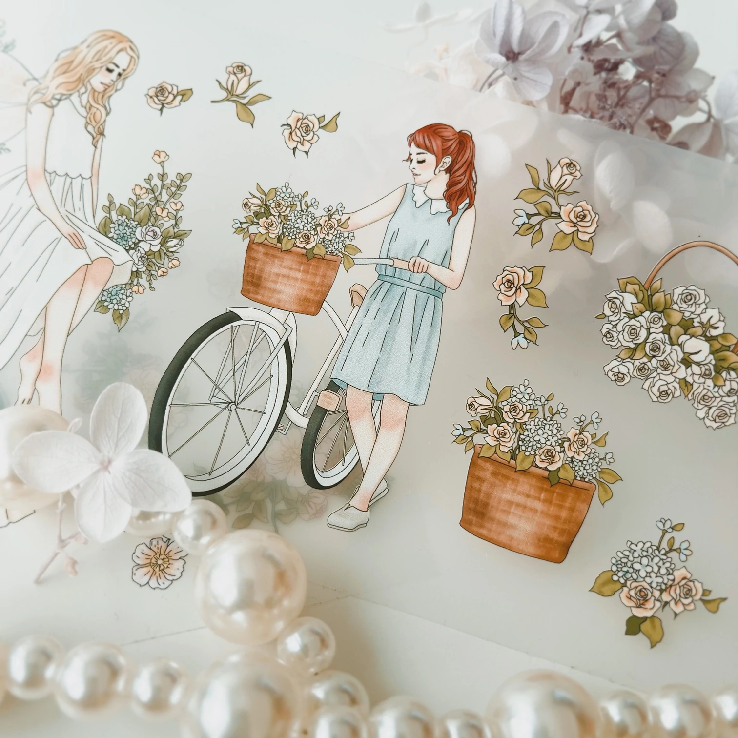 Journal Pages x Windry Ramadhina Bouquet PET Tape