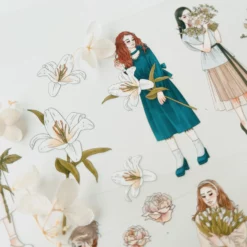 Journal Pages x Windry Ramadhina Bouquet PET Tape