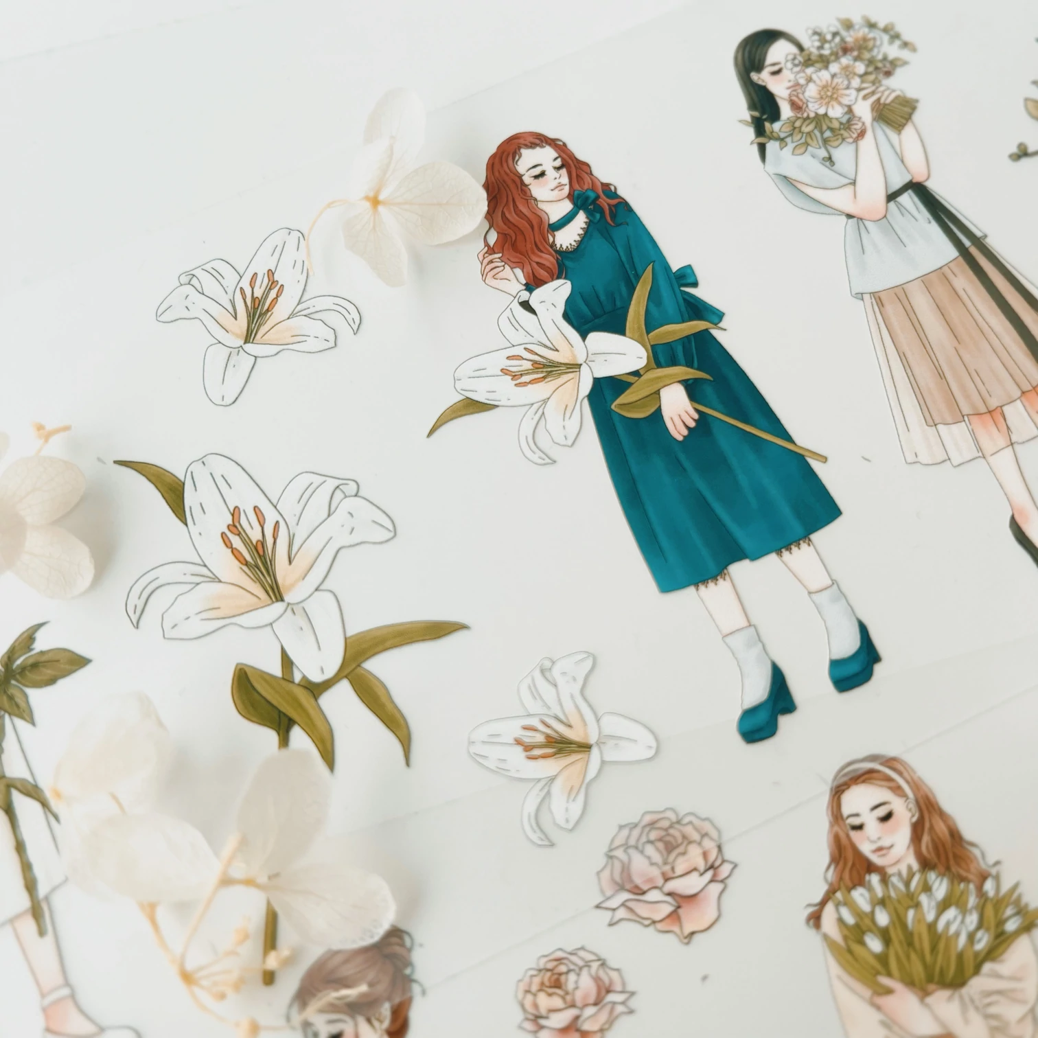 Journal Pages x Windry Ramadhina Bouquet PET Tape