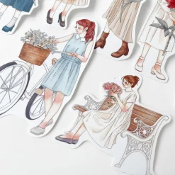 Journal Pages x Windry Ramadhina Stickers - Trinkets + Bouquet