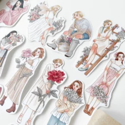 Journal Pages x Windry Ramadhina Stickers - Trinkets + Bouquet