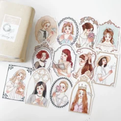 Journal Pages x Windry Ramadhina Stickers - Trinkets + Bouquet