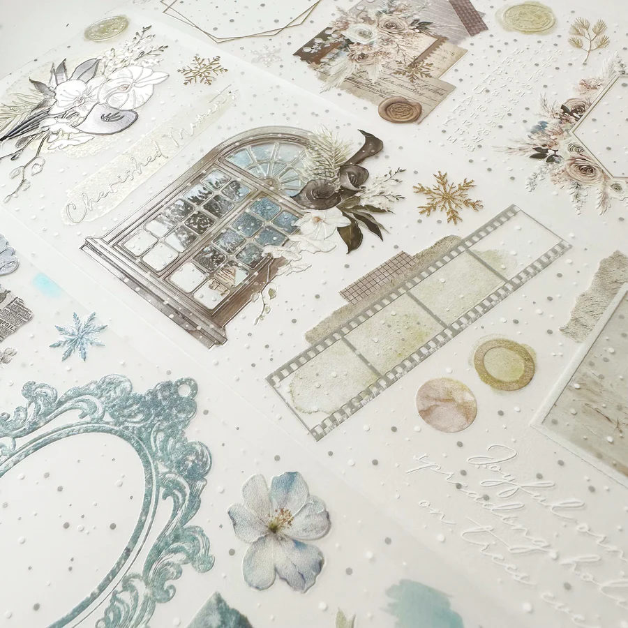Journal Pages PET Tape - Snow Way Out