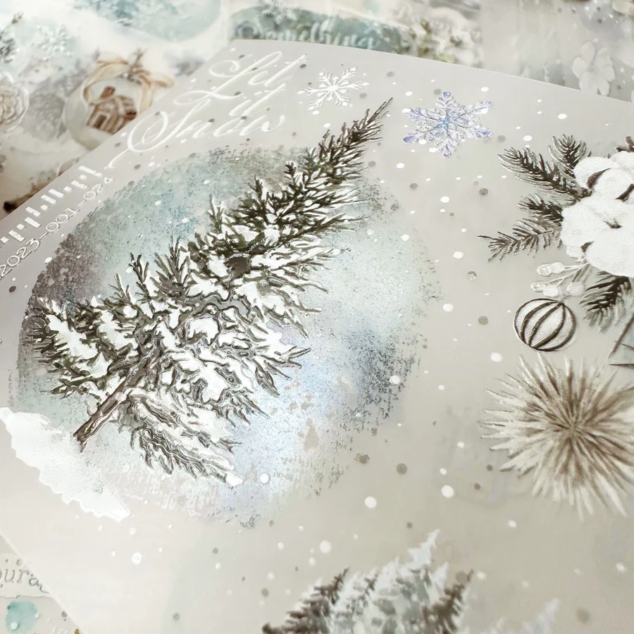 Journal Pages PET Tape - Snow Way Out