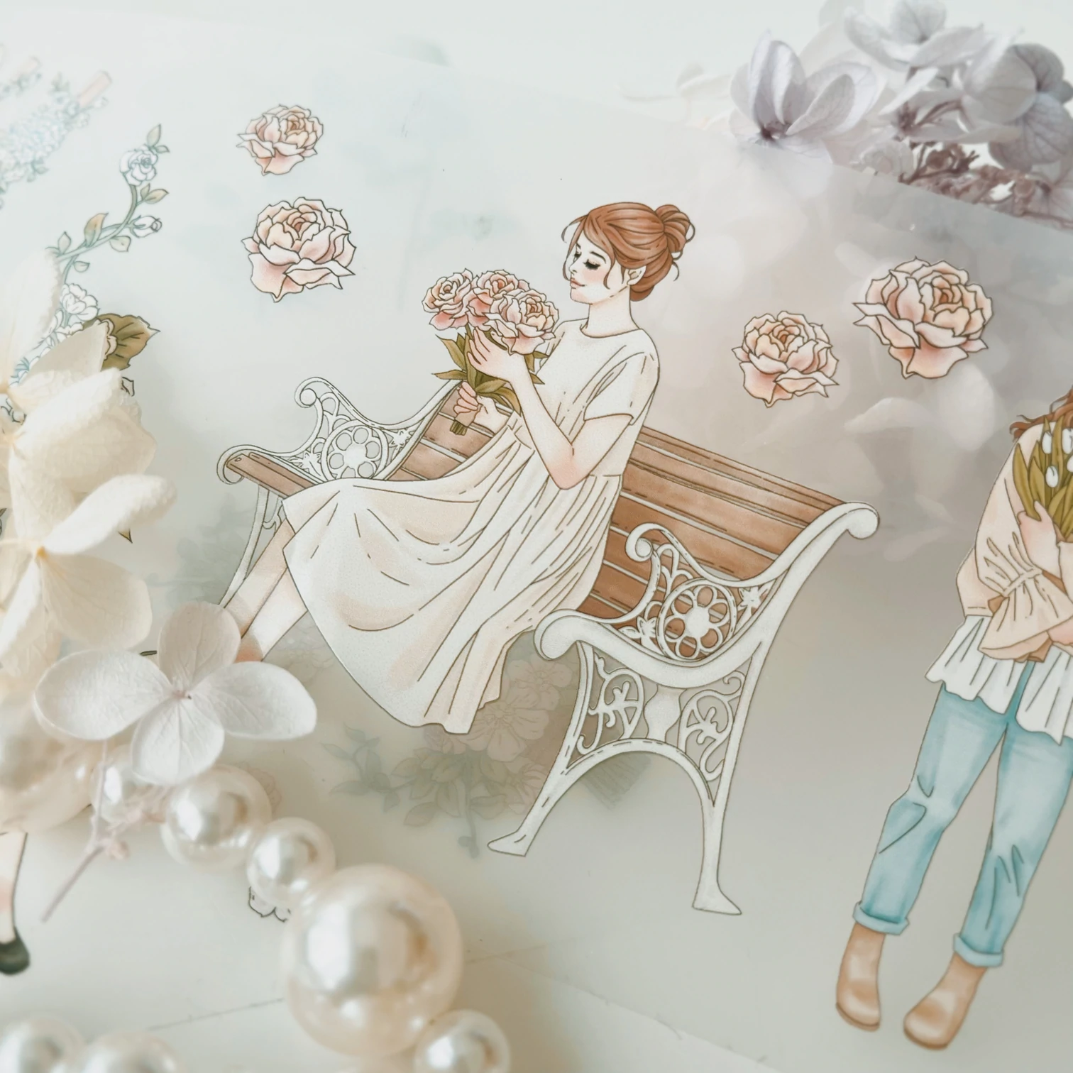 Journal Pages x Windry Ramadhina Bouquet PET Tape