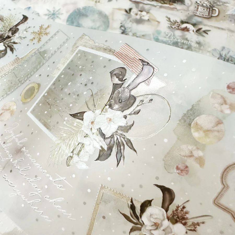 Journal Pages PET Tape - Snow Way Out