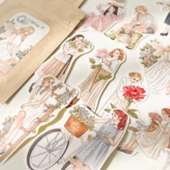 Journal Pages x Windry Ramadhina Stickers - Trinkets + Bouquet