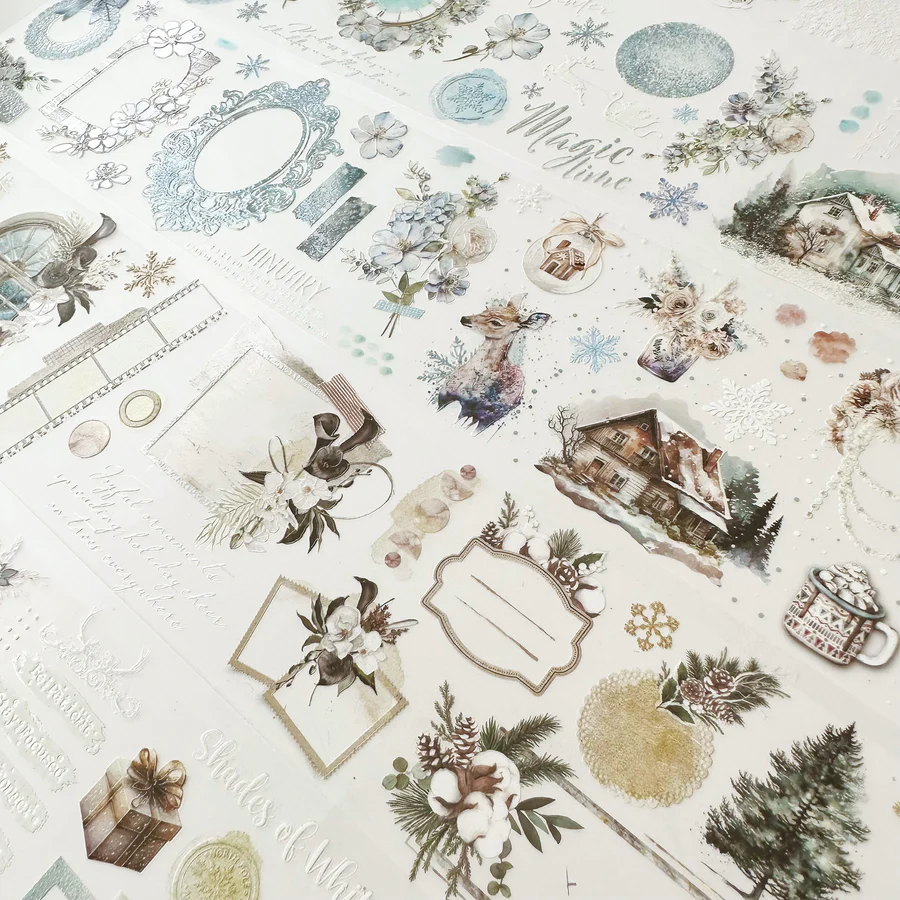Journal Pages PET Tape - Snow Way Out