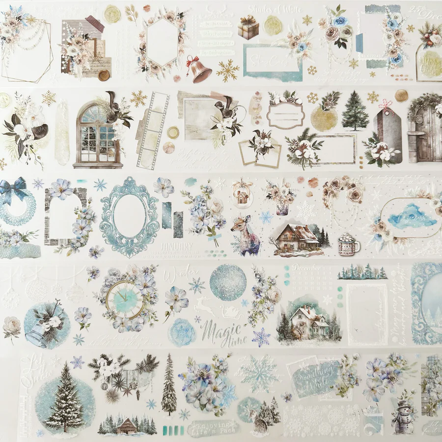 Journal Pages PET Tape - Snow Way Out
