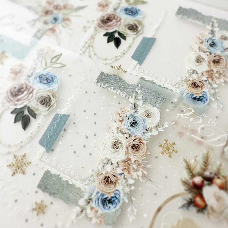 Journal Pages PET Tape - Snow Way Out