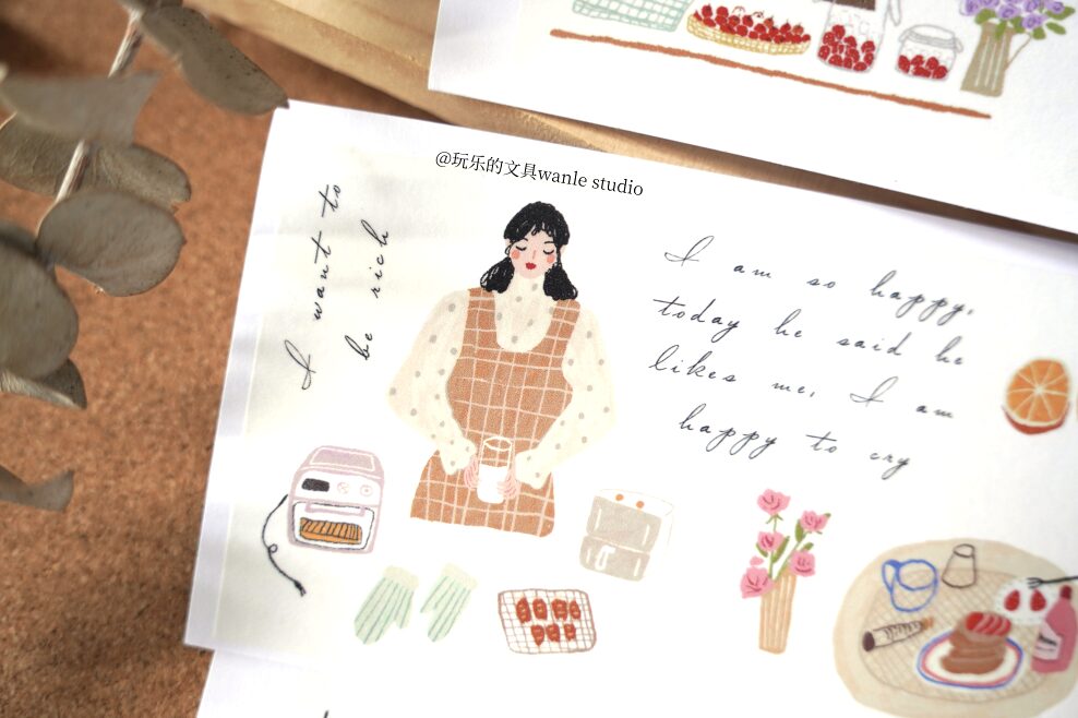 Wanle Studio Washi Tape - In the Kitchen