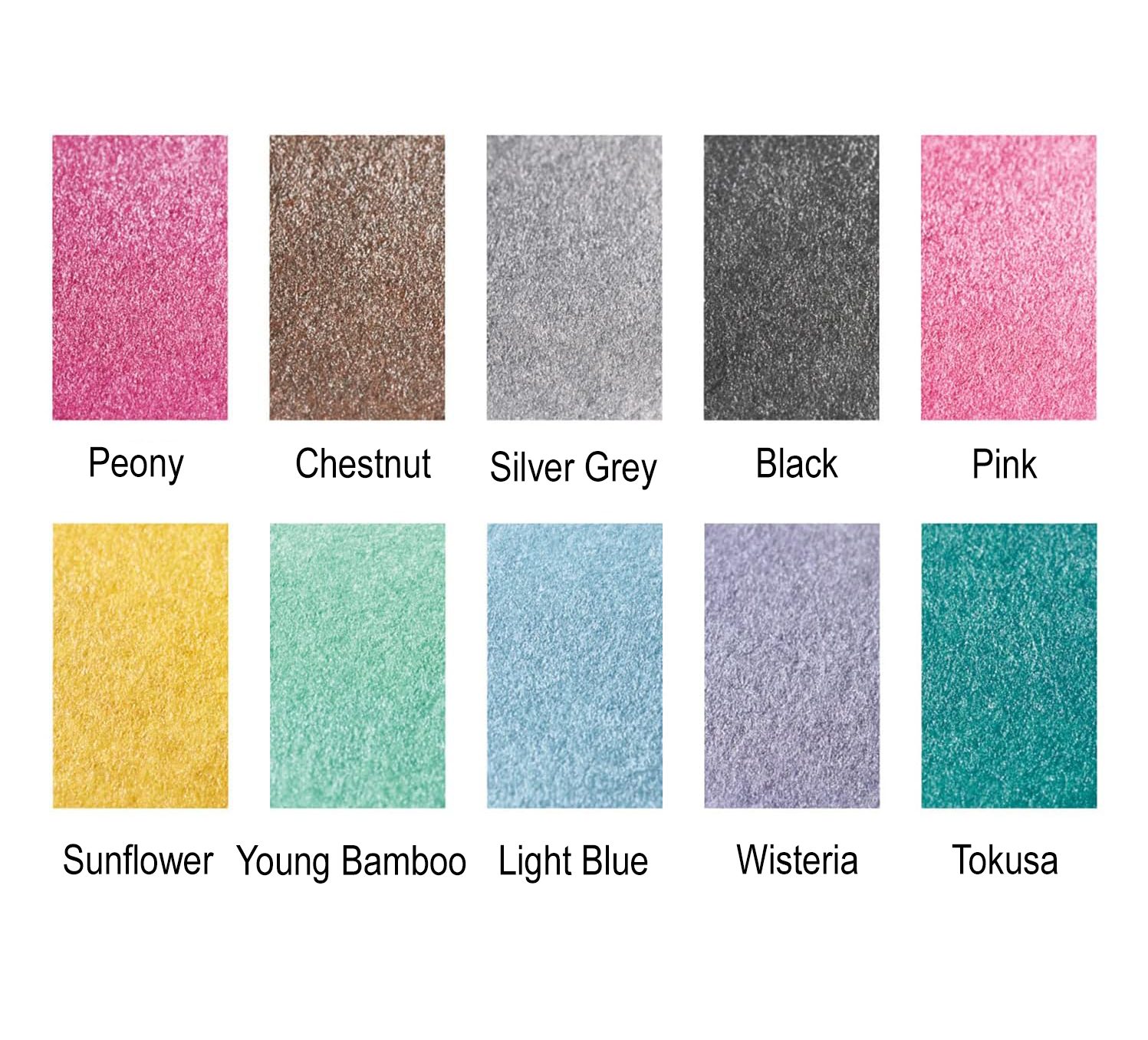 Shachihata Warabe Kisai Sparkling Mini Ink Pad