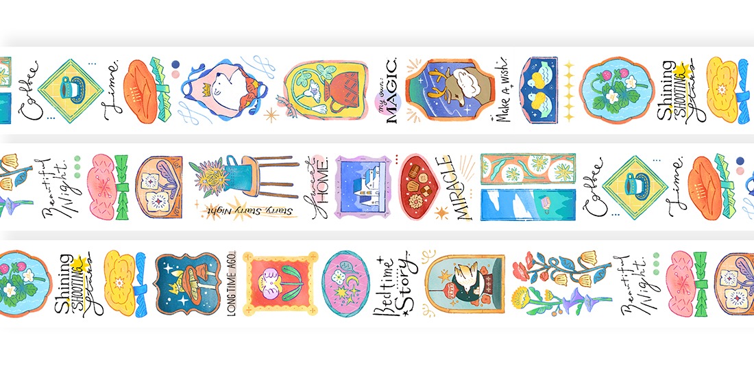 OURS Studio Bedtime Story PET Tape