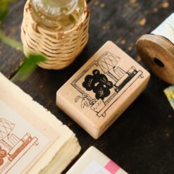 OURS Studio On the Wall Rubber Stamp