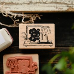 OURS Studio On the Wall Rubber Stamp