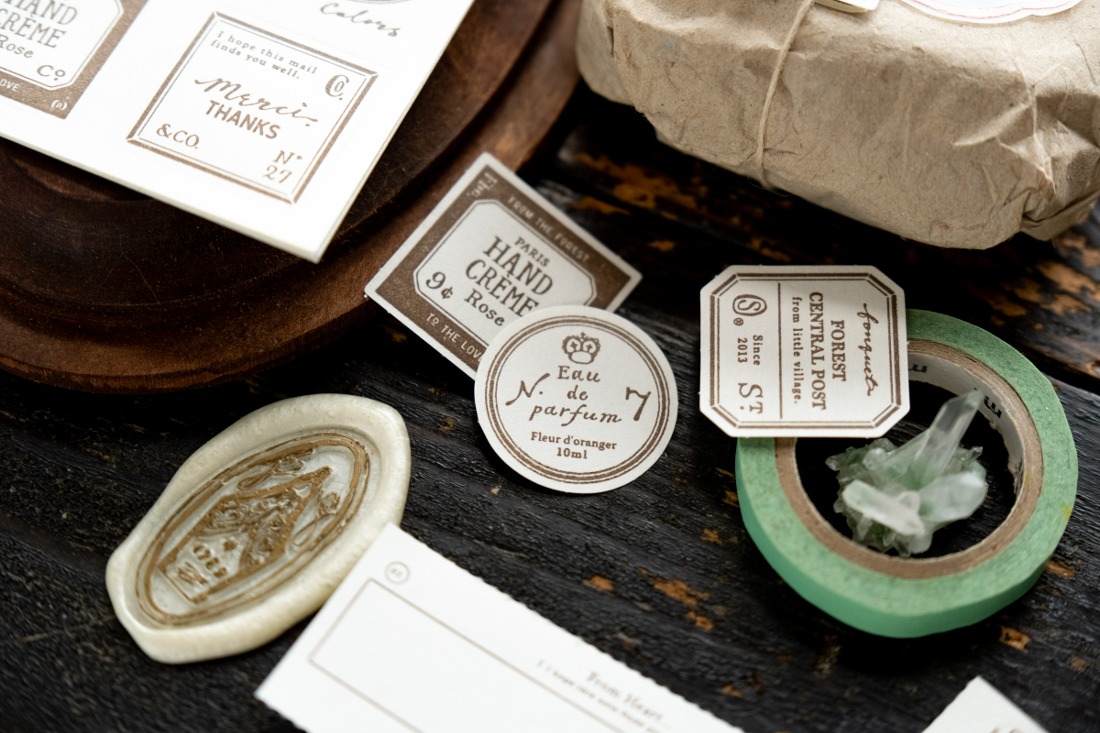 OURS Studio Grocery Labels Letterpress Book