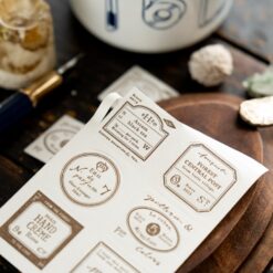 OURS Studio Grocery Labels Letterpress Book