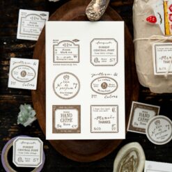OURS Studio Grocery Labels Letterpress Book