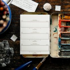 OURS Studio From Heart Letterpress Book