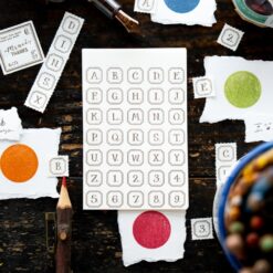 OURS Studio Letters Letterpress Book