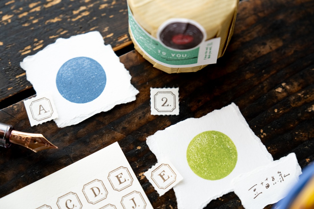 OURS Studio Letters Letterpress Book