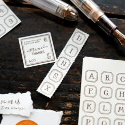 OURS Studio Letters Letterpress Book