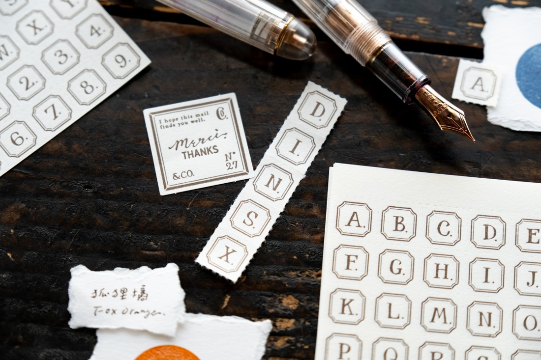 OURS Studio Letters Letterpress Book