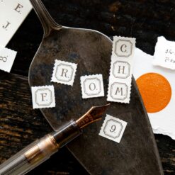 OURS Studio Letters Letterpress Book