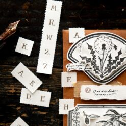 OURS Studio Letters Letterpress Book