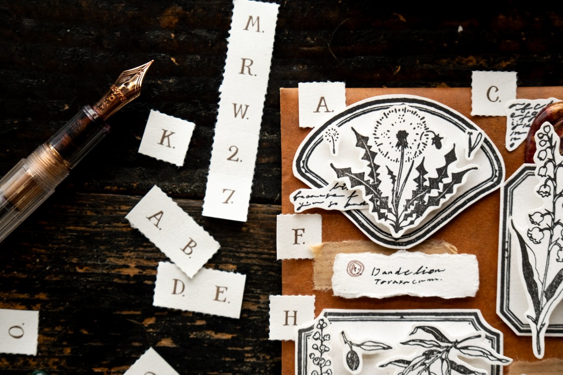 OURS Studio Letters Letterpress Book