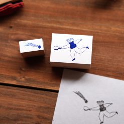 Ivy Snow Shooting Star A Rubber Stamp Set
