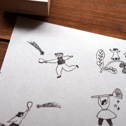 Ivy Snow Shooting Star A Rubber Stamp Set