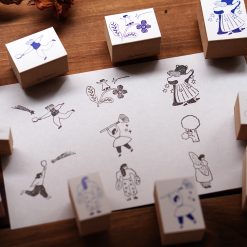 Ivy Snow Shooting Star A Rubber Stamp Set - Image 3