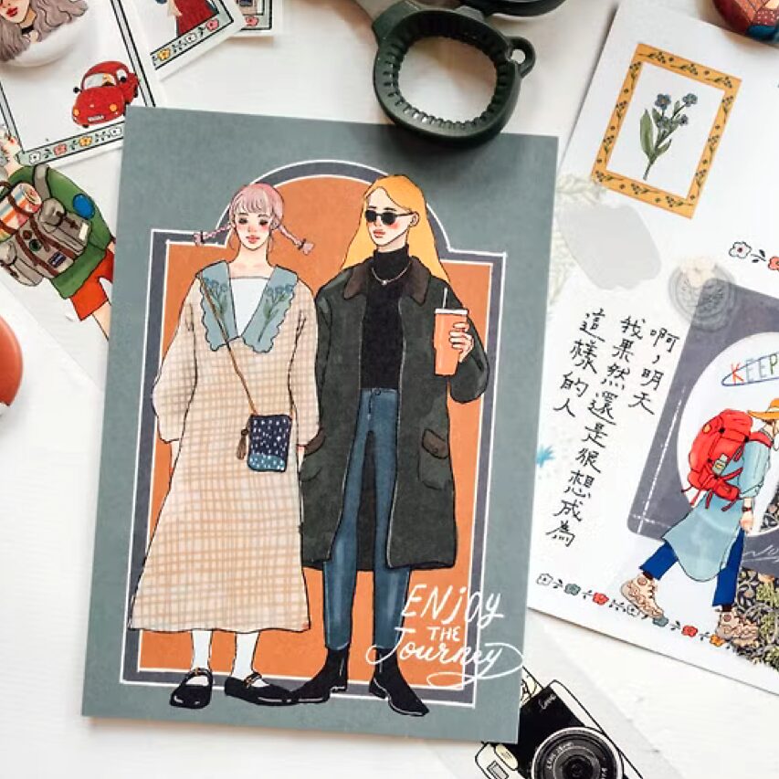 La Dolce Vita Postcard - Enjoy the Journey