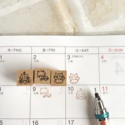 Kayonoko Mini Stamp Set – Cat Weather — gallery
