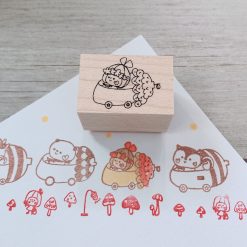 Kayonoko Stamp – Acorn Car