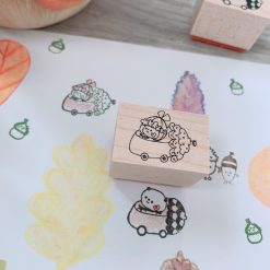 Kayonoko Stamp – Acorn Car — gallery