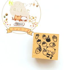 Kayonoko Stamp – Acorn Collecting Panda