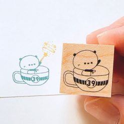 Kayonoko Stamp – Coffee Cup Panda