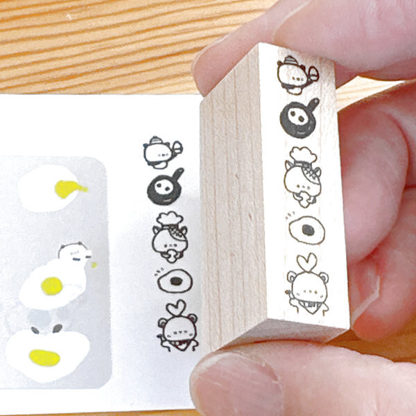 Kayonoko Stamp – Fried Egg Friends